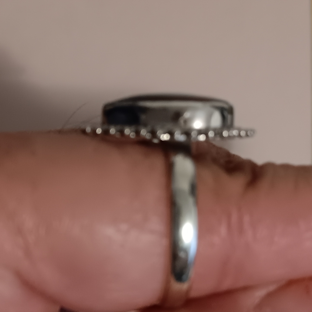 FORDITE RING 925 STERLING SILVER SIZE 10 - Picture 4 of 10